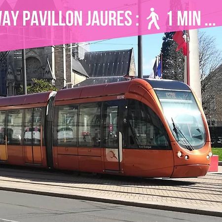 Ferienwohnung Tramway Pavillon Jaures Proche Gare 7 Le Mans Exterior foto