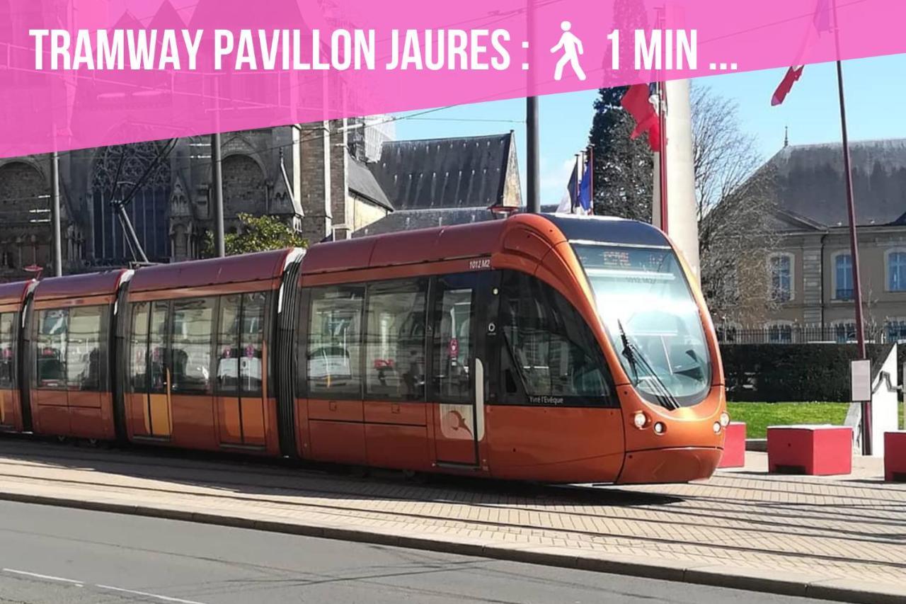 Ferienwohnung Tramway Pavillon Jaures Proche Gare 7 Le Mans Exterior foto